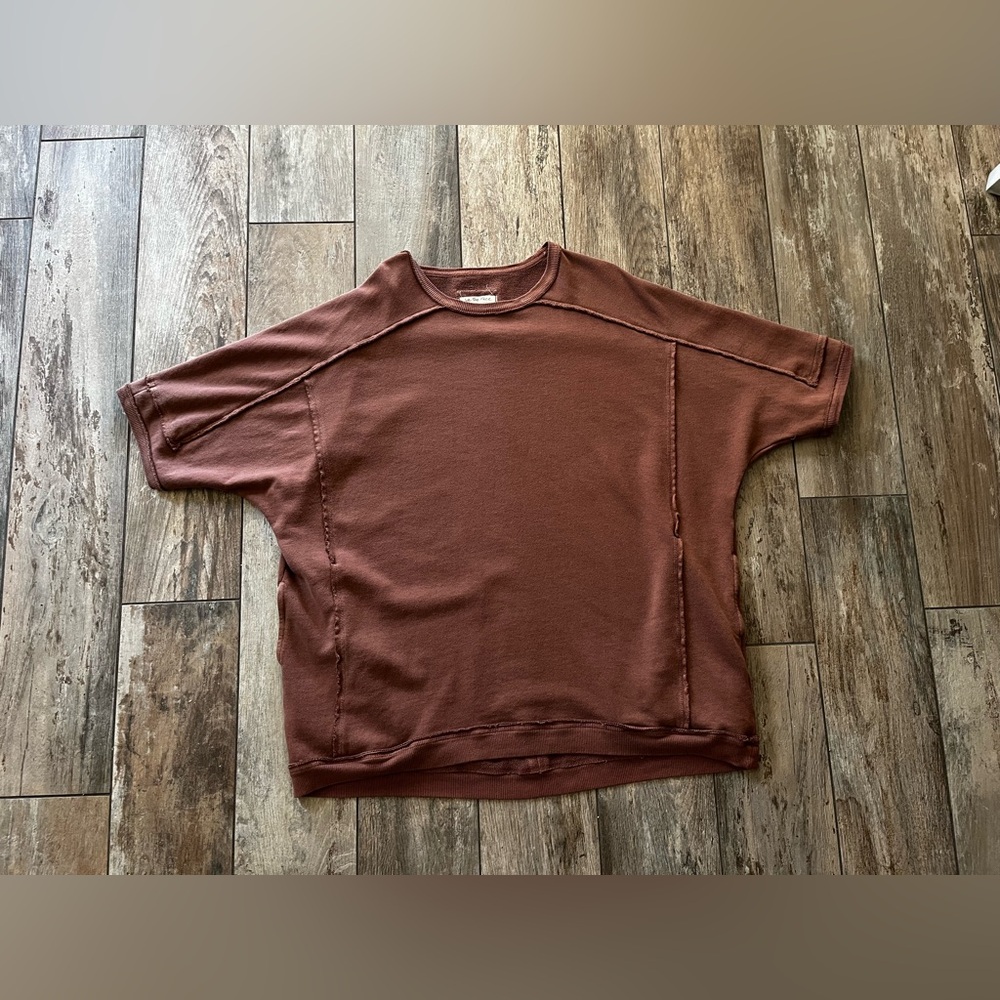 NWOT Free People We the Free Mari Muscle pullover - Picture 5 of 9